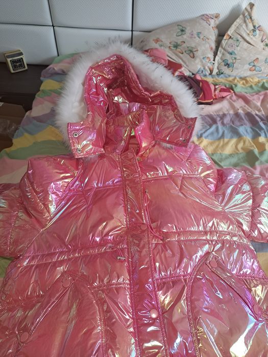 Зимно яке с качулка