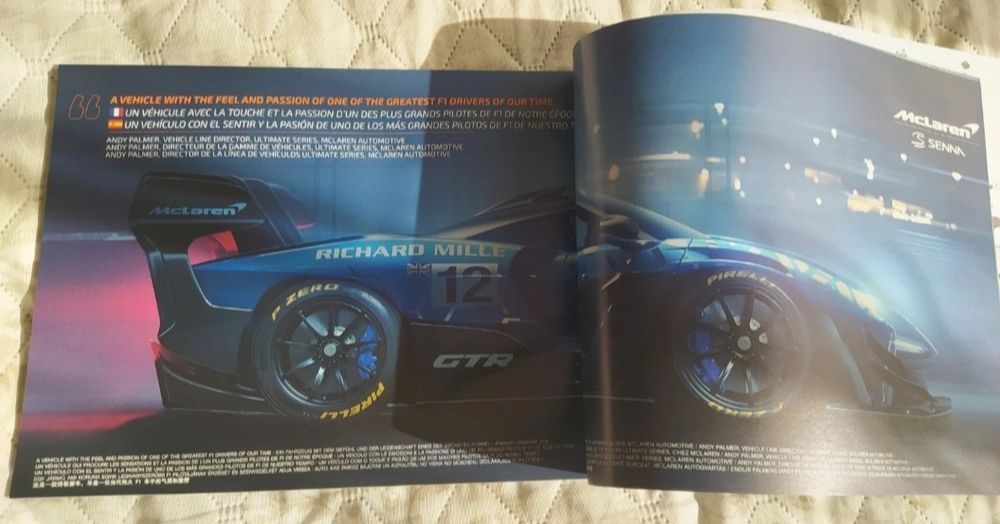 42123 Carte cu instructiuni lego technic Mclaren Senna