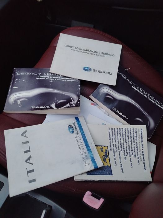 На части- subaru otback 2.0d