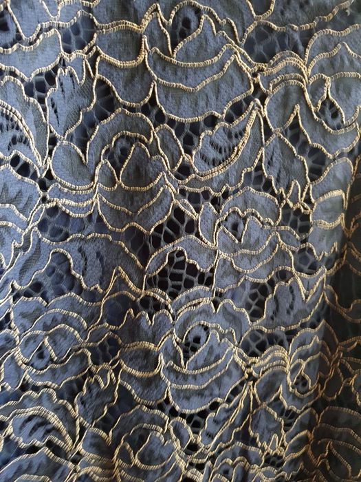 Уникален МАКСИ СЕТ дълга пола и блуза от дантела