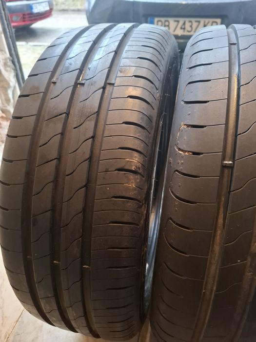 2 Летни гуми Goodyear 195/55/16 ДОТ22 8мм