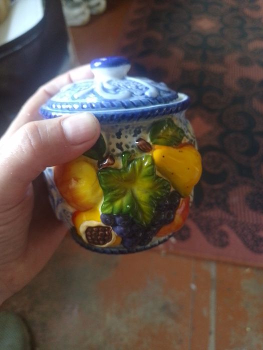 Сахарница, форфор, реаритет