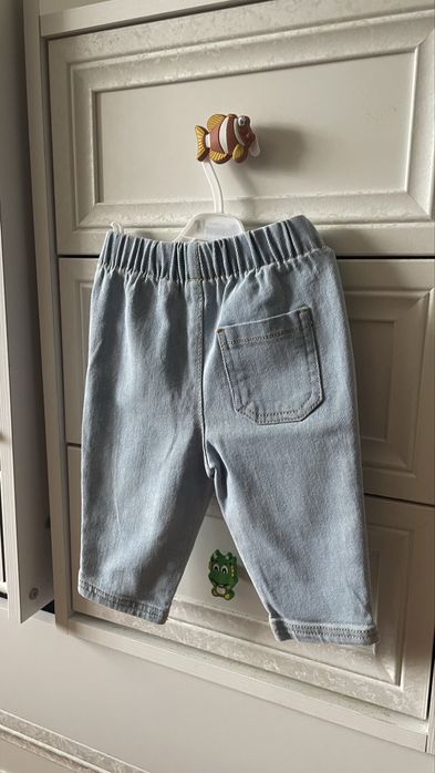 Бебешки дънкови панталони Lupilu