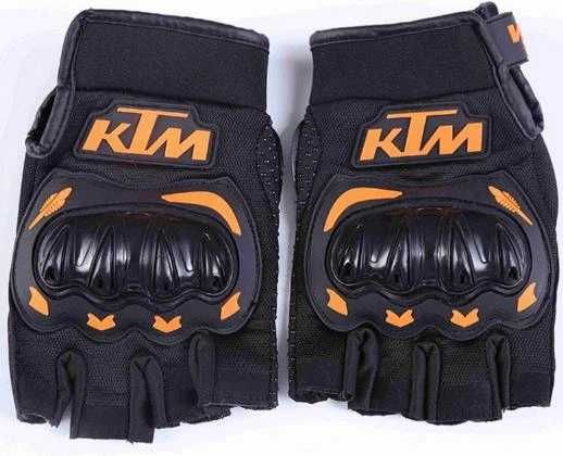 Мото ръкавици KTM без пръсти - черно-оранжеви