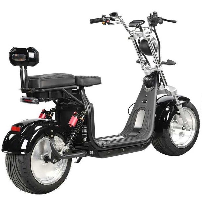 Scuter Electric CityCoco 1500W - Baterie Detașabilă 60V 26Ah fara permis Certificat COC inclus