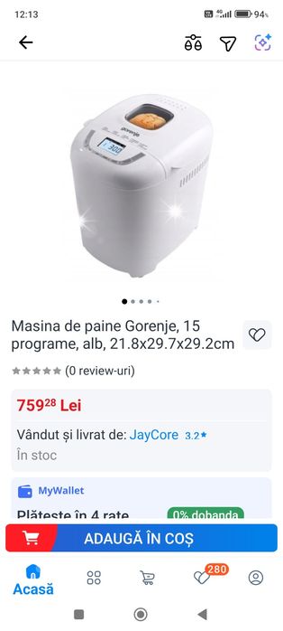 Aparat de făcut paine