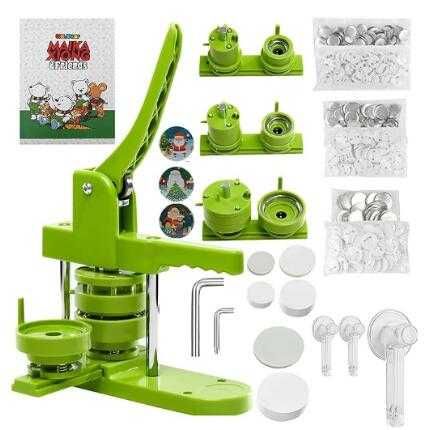 Круглый Пресс-пресс для значков, машина для изготовления значков