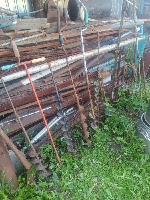 Бур для земляных работ (рыбацкий)