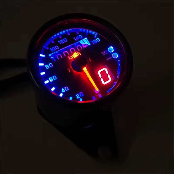 Универсален Километраж За Мотожиклет, До 180 км/ч, Дигитален Екран