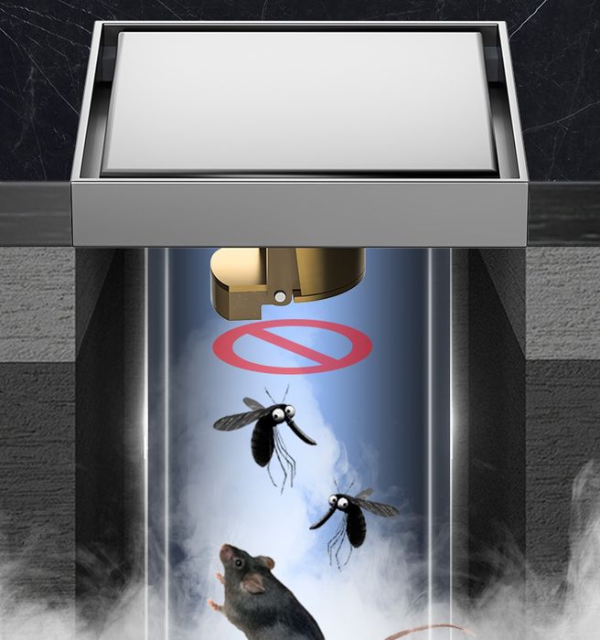 Подов сифон неръждаема стомана