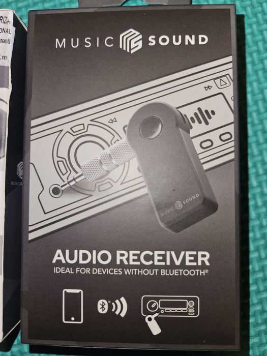 Audio Receiver Music sound Adaptor Bluetooth NOU Sigilat
