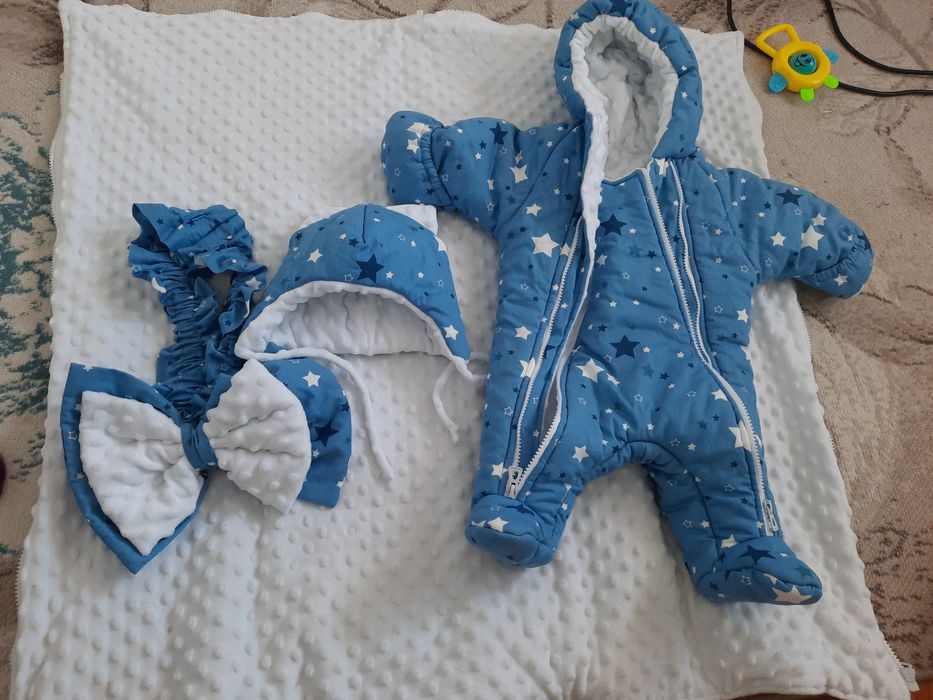 Конверт-трансформер комбинезон на выписку