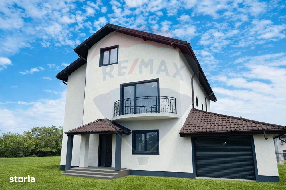 Vila individuala de vanzare Saftica Balotesti langa DN1 strada Fermei