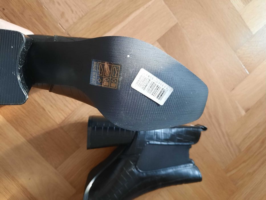 Botine cu toc, KIABI, 37, noi