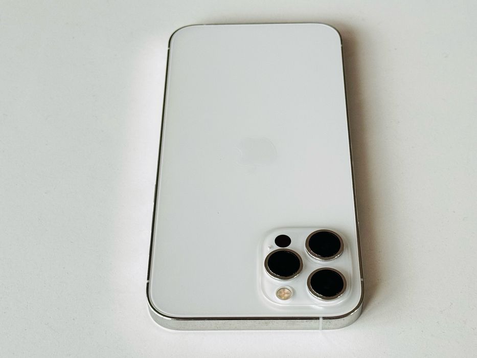 Iphone 12 Pro Max 128GB Silver 100% Батерия! Гаранция 6 месеца