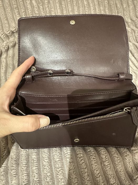 Disney × Coach — кожаная сумка-кроссбоди