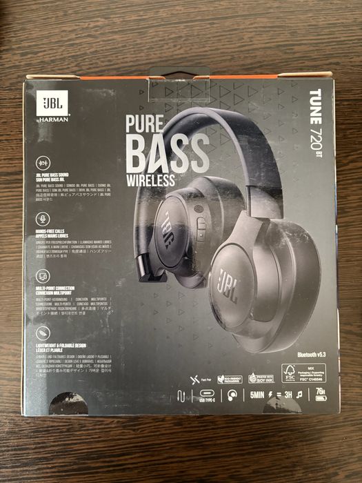 JBL 720 bt pure bass