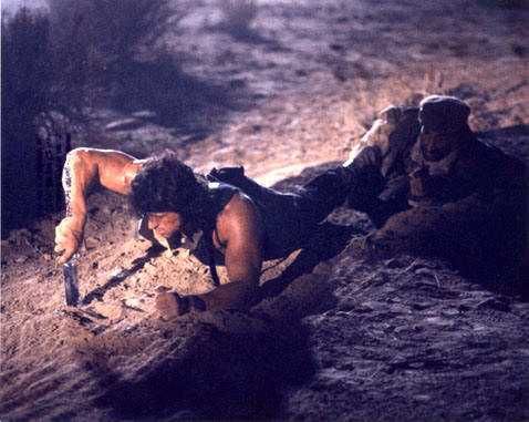 Масивен 42 см тактически, военен нож РАМБО III  ловен нож