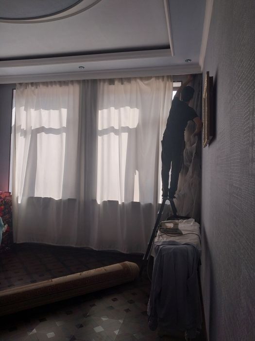 Parda yuvish, Парда ювиш, Elita parda yuvish, Стирка шторы, Ximchistka