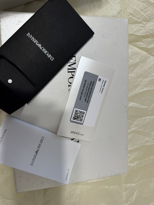 Sandale Emporio Armani de piele