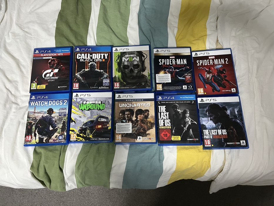 colectie jocuri ps5/4