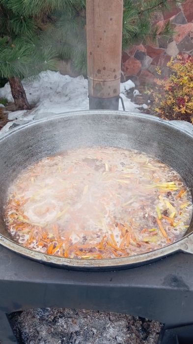 Готовлю плов на выезд