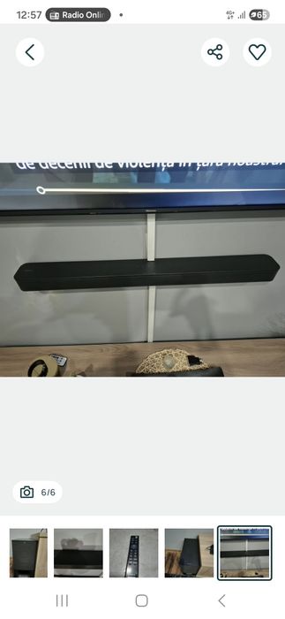 vand sau schimb soundbar  sony 2.1 hts-350,320 wati