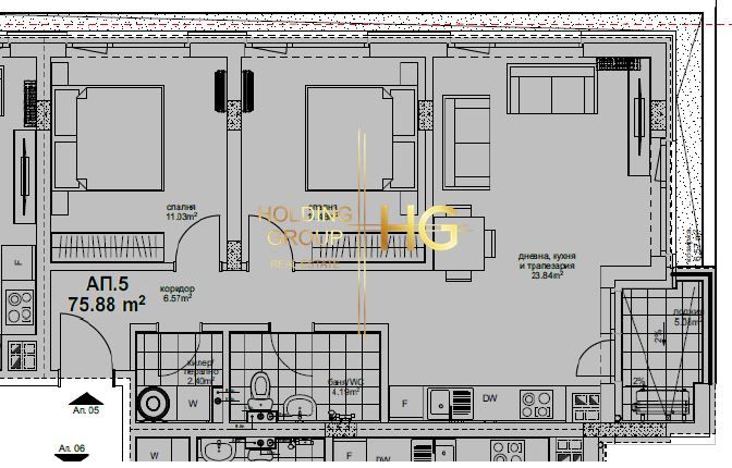 Продава се Двустаен апартамент в Варна, Кайсиева градина - 97 кв.м за 718 €/кв.м - Снимка #1