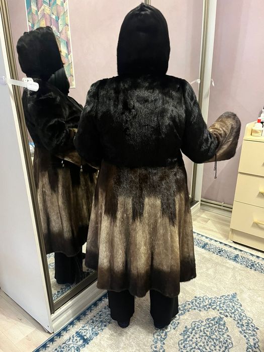Шуба натуральная  норковая
