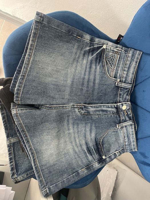 Дънкови панталонки D.I.O.R