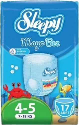 Sleepy Mayo Bez памперсы для плавания 4-5 11шт новые