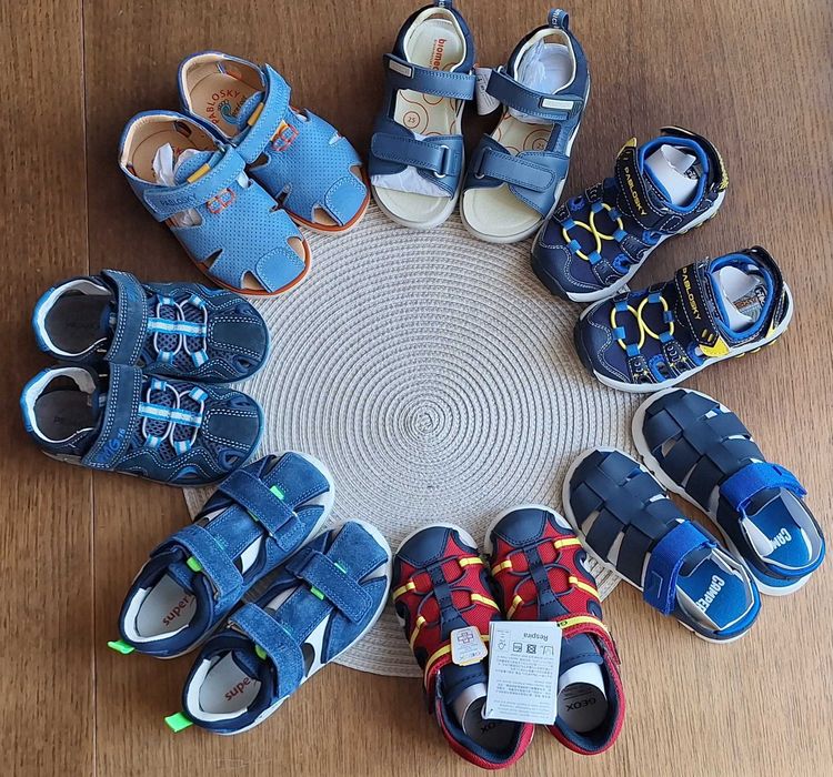 Сандали, нови, Biomecanics, Geox, Camper - н. 25