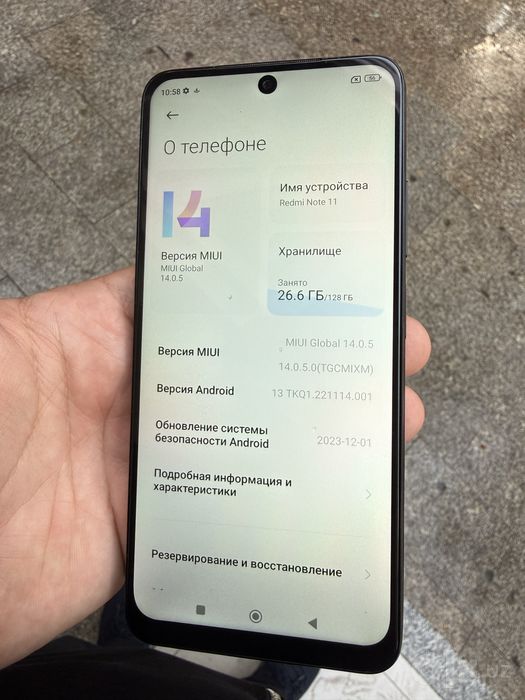 Redmi note 11 ideal yangi