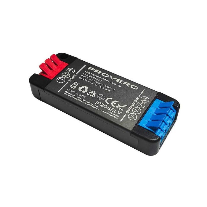 Ultra Slim Захранване UPC 36W 24V с бързи връзки