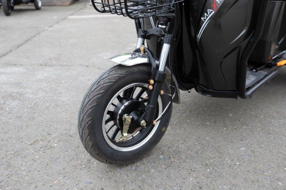 Двуместна електрическа карго триколка MAX MOTORS 1500W GRAY