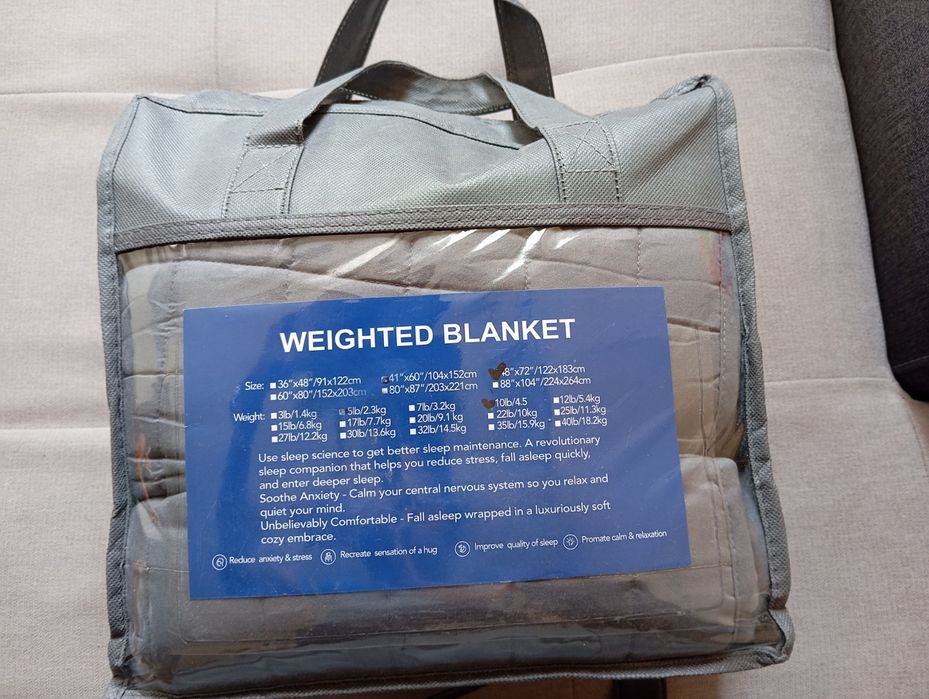 Тежко релаксационно одеало  в два размера