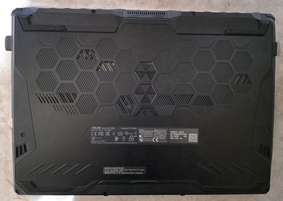 ASUS TUF Gaming F15 FX506LH | i7 10th | GTX 1650 | 32GB RAM | 512 SSD