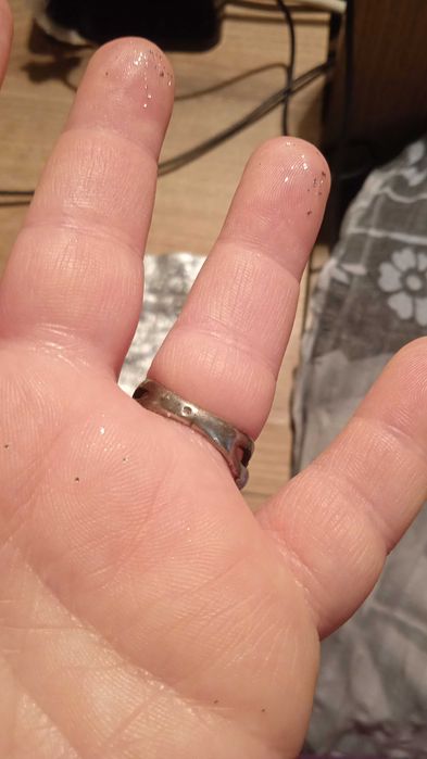 Сребъре пръстен с перли