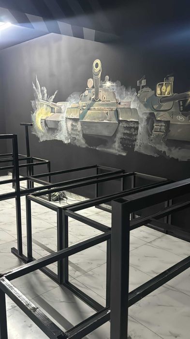 Game Clubingiz uchun Loft Uslubida Mebellar