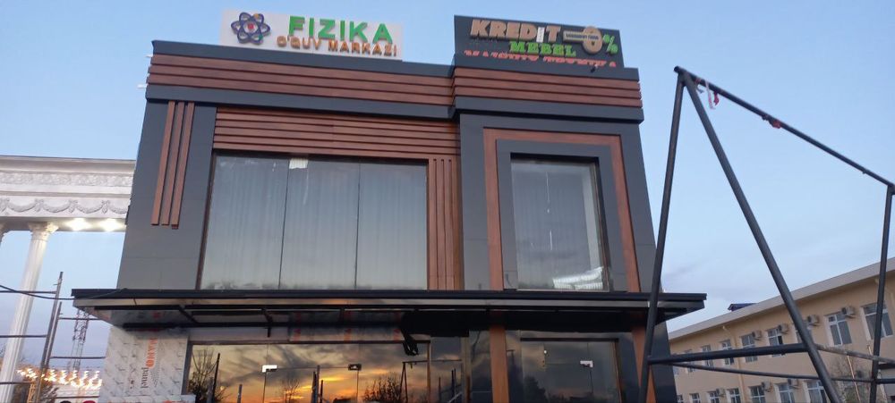 Аликабон ишлари фасад ишлари Алюкобонд Дизайнер йордами Мутахасисдан м