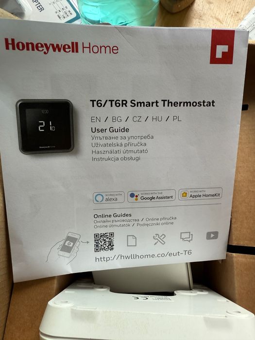 Thermostat T6 Honeywell smart pe internet