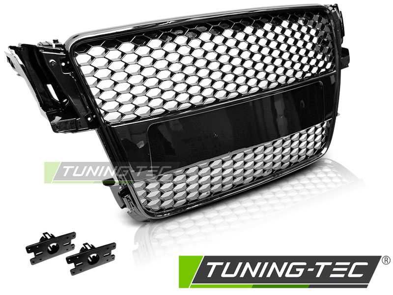 Grila Audi A5 8T (2007 - 2011) RS Style negru lucios PDC NOU