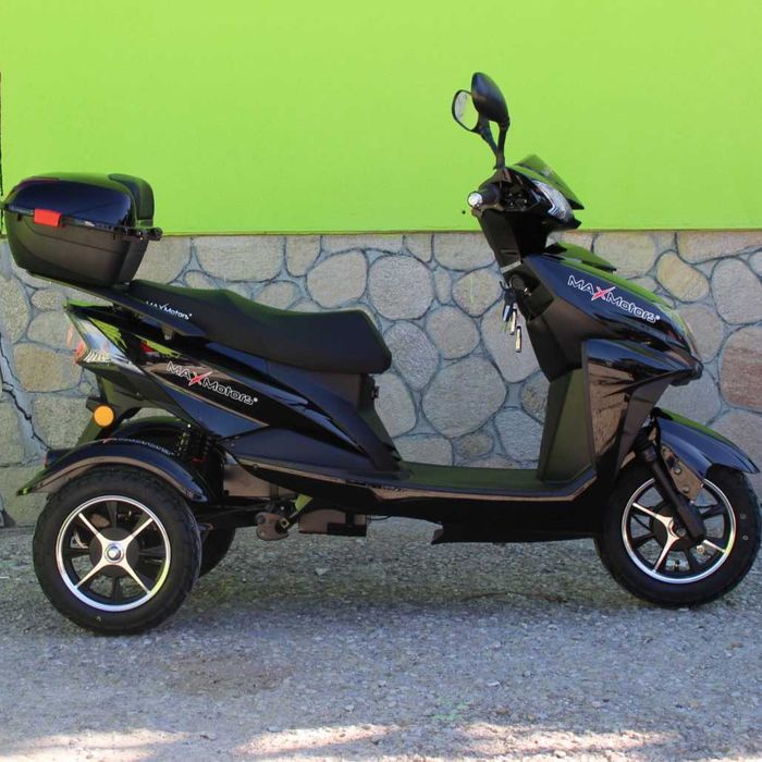Електрическа триколка - скутер MAX SPORT 1500W BLACK