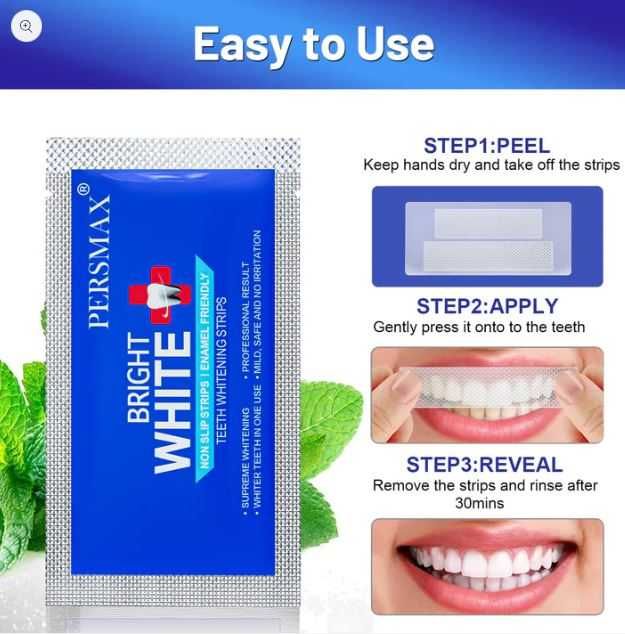 Оригинални ленти за избелване на зъби