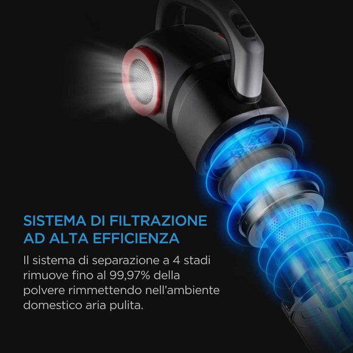 Вертикална Прахосмукачка Midea MCS2045BR, 450W, Лека и Удобна