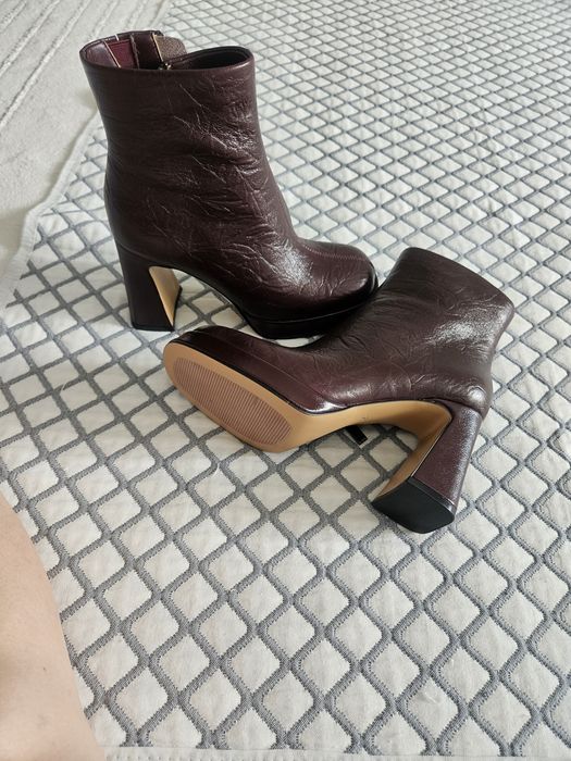 Полусапожки кожаные