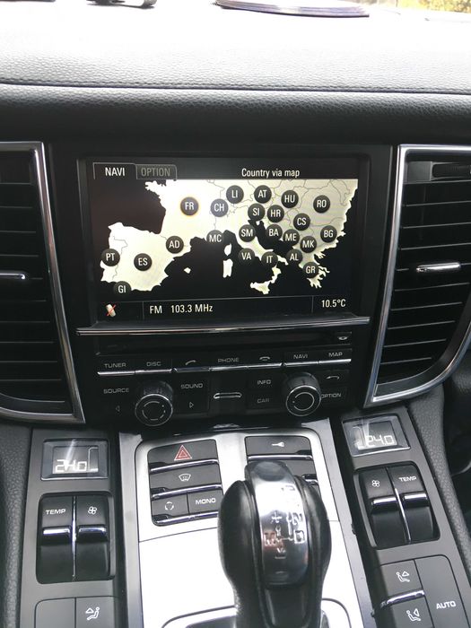 Ремонт Рестартиране PCM 3.1 Навигационна Система Porsche пцм31 Map Update Full Region Converted Pcm31