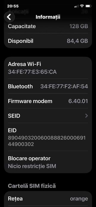 iPhone 12 White 128GB - Ca Nou (Impecabil) - Piese Originale