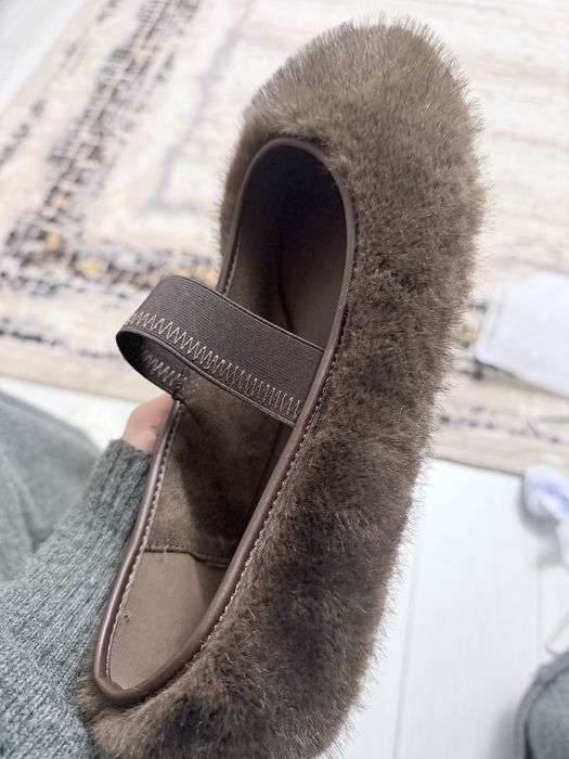 Продам меховые балетки