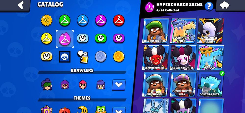 Аккаунт Brawl Stars с 2019 года